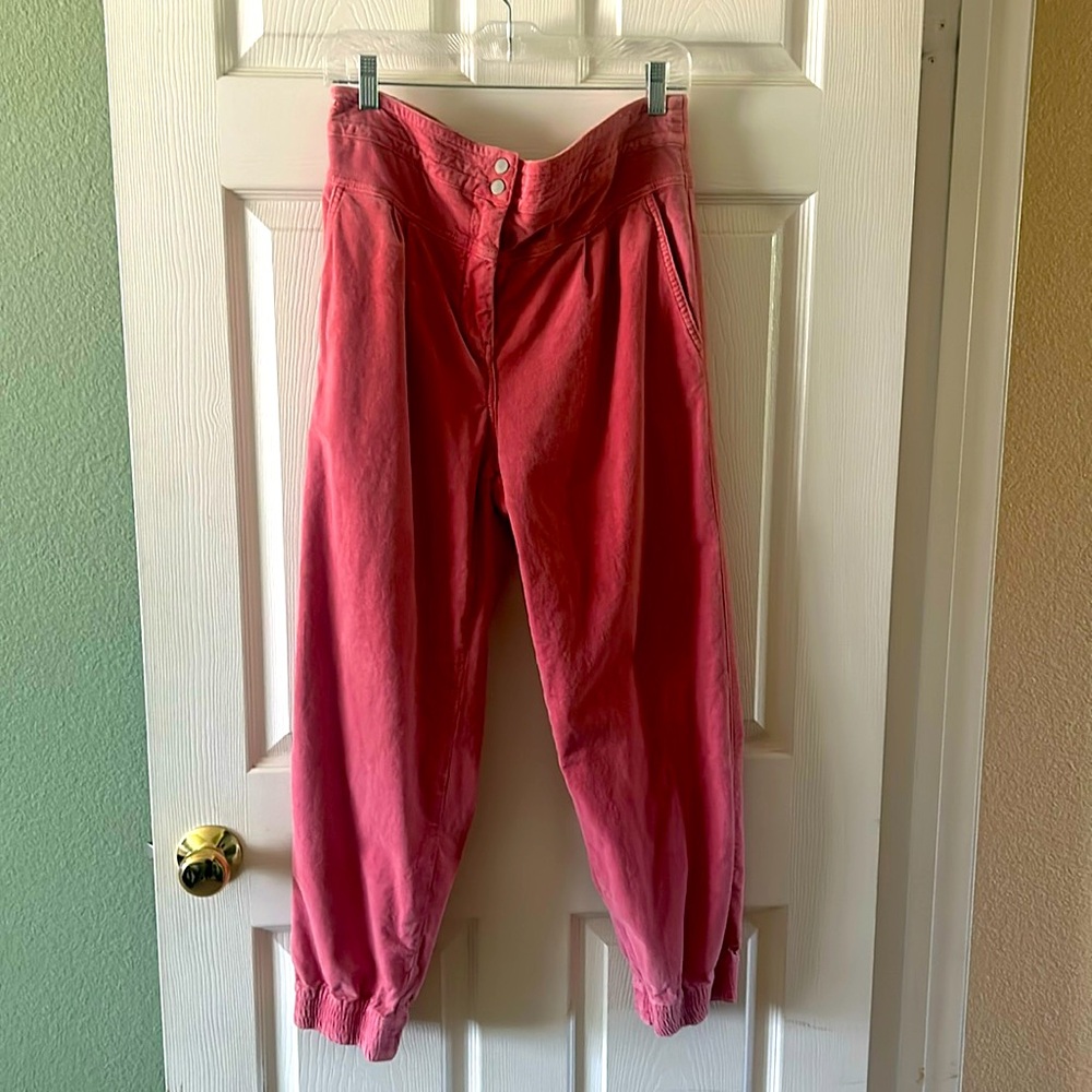 Anthropologie size M jogger type pants.